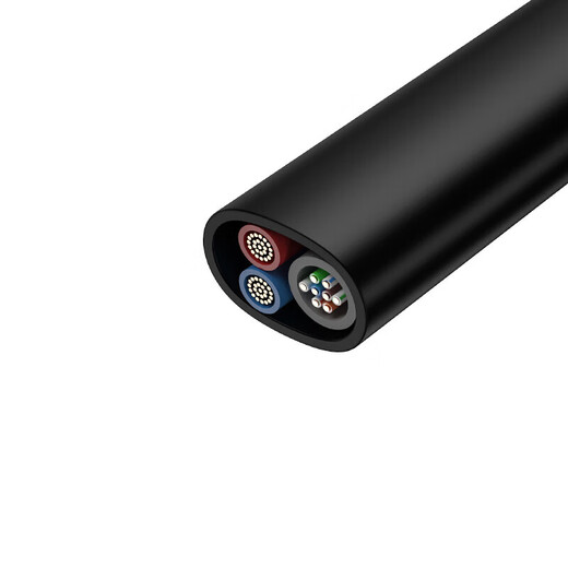 SHOCHAN network cable with power integrated cable 8*0.5+2*1.5 monitoring network integrated cable outdoor oxygen-free copper network cable with power cable 100 meters SQ-11011