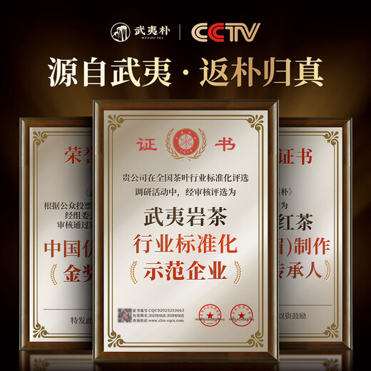 Wuyi Pu Oolong Tea Special Dahongpao 204g Rock Tea Gift Box New Year's Gift Lapsang 2025 New Tea High-end