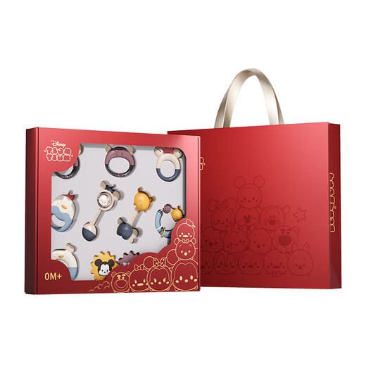 Disney-Rassel, beruhigende Geschenkbox, Geschenk für Neugeborene, Baby-Spielzeug, Geschenkbox, Vollmond-Geschenk, angenehmer Geschenkbox-Stil