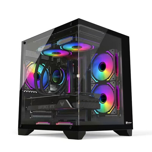 Sapphire RX9060XT+AMD 5600/7500F/9600X/9700X Delta Fearless Contract Game E-Sports Ocean View Room Host DIY Computer Desktop Assembly Machine Configuration 2 R5 7500F+RX9060XT 8G