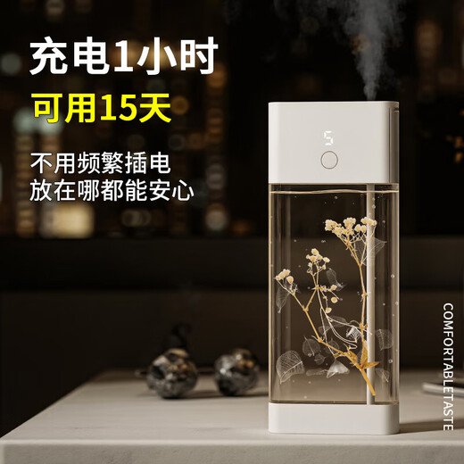 Aromatherapy machine, automatic fragrance sprayer, large capacity, home bathroom, toilet, long-lasting deodorization, rapid fragrance increase, air freshener, portable hotel room, living room, bedroom, high-end fragrance H package, smart 5-speed * 3 units + 6 bottles of essential oil, lifetime warranty