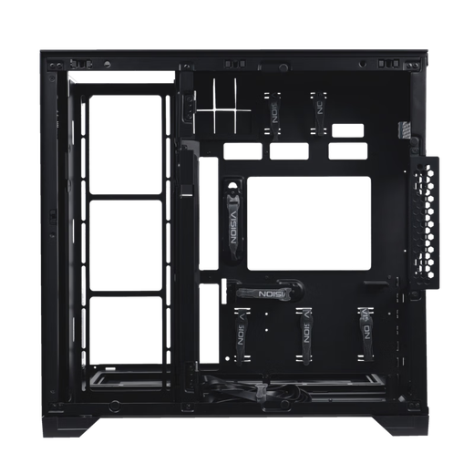 ASUS Lian Li Bauhaus O11 Vision Compact three-sided glass sea view room chassis 9800X3D 5070/5080 desktop computer host complete assembly computer configuration one R7 9700X/no graphics card host