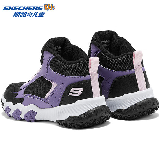 Skechers Skechers girls autumn and winter plus velvet winter boots versatile and comfortable snow boots 319254L
