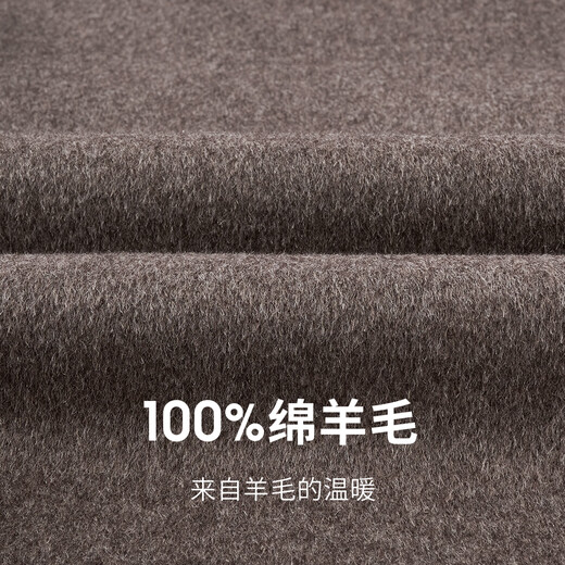 GIOVANNI VALENTINO autumn and winter woolen woolen coat men's mid-length temperament large lapel loose British style woolen coat L