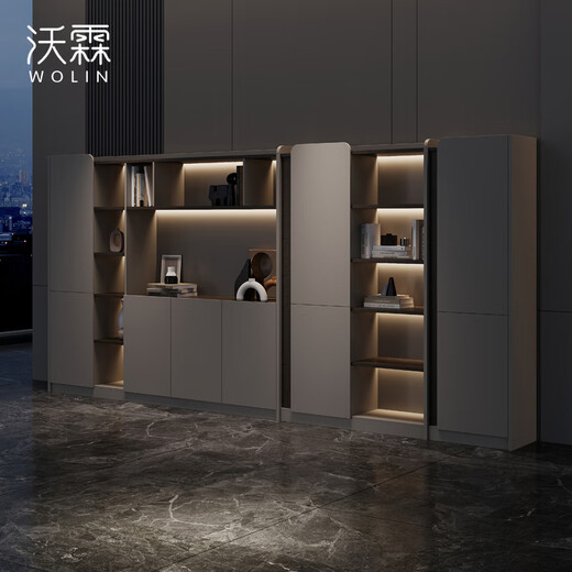 Wolin EO environmentally friendly high-end boss desk modern chairman desk light luxury office desk and chair office executive desk boss desk