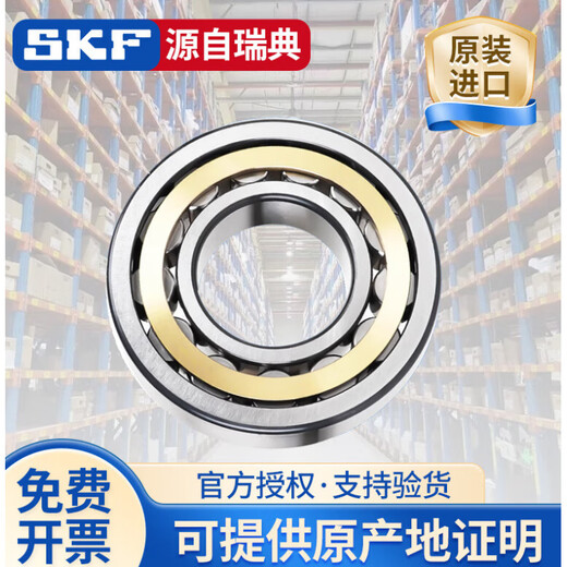 SKF original cylindrical roller bearing NJ/NU203 204 205 206 207 208 ECP ECM NJ 203 ECP