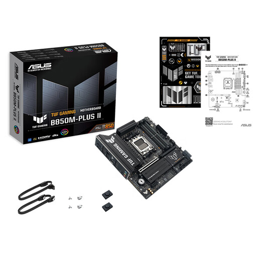 ASUS TUF GAMING B850M-PLUS II heavy gunner motherboard CPU 7800X3D/9800X3D/9600X (AMD B850/socket AM5)