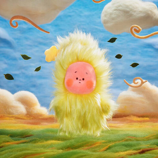 POP MART We Are All Stars 123 Series Vinyl Plush Pendant Blind Box Trendy Doll Stars 3rd Generation - Messy in the Wind Unboxing and Confirmation