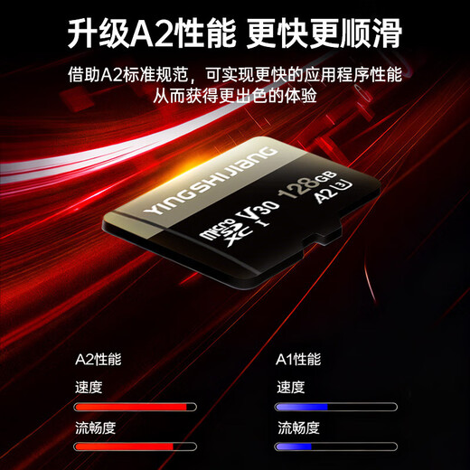 DJI sports camera dedicated memory card TF card Pocket3 pocket camera DJI OsmoNANO/360/Action6/4/5pro/Shadow Stone 360 high-speed storage SD card 256GB 170MB/S (performance upgrade hot model).