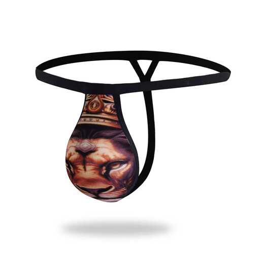 Sexy men's thong, men's T-string underwear, men's underwear with cup, large swimming trunks, pads, crotch protection, naked sleeping artifact 01 style - sexy and interesting underwear, one size fits all, recommended 130-170 Jin Jin equals 0.5 kg