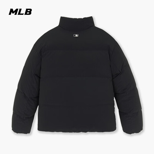 MLB down jackets for men and women, couples, waterproof, heavyweight short down jackets 3ADJB2056-50BKS-L