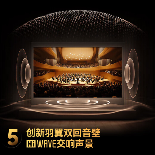 长虹电视85D7H Mini 黑晶屏 85英寸Mini LED 800分区 288Hz 高刷巨幕平板电视机 以旧换新国家补贴20%