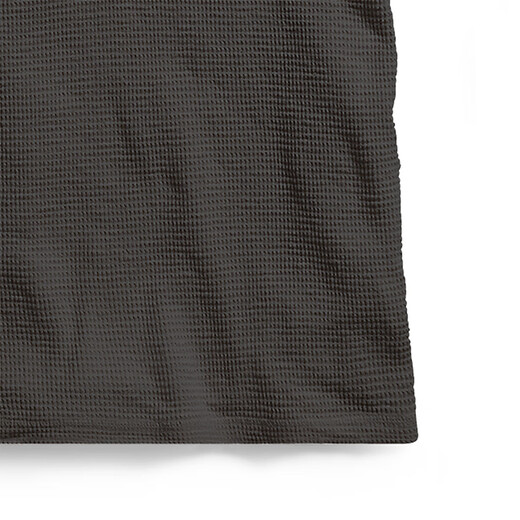 RRL Men's Classic Waffle Knitted Cotton Henley RL90189 001-Black L