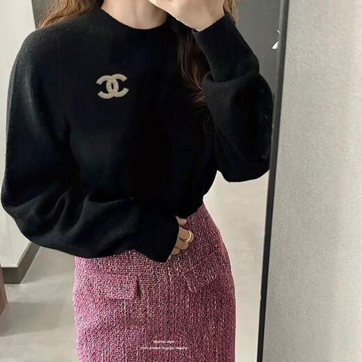 SNQP small fragrant style pearl brooch-like corsage for European and American celebrities, fashionable matching coat, French design brooch, pearls full of diamonds-322