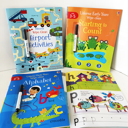 Thomas & Friends (THOMAS&FRIENDS) Cuaderno de práctica de entrada para entrenamiento de control de bolígrafos para jardín de infantes, libro de práctica de rastreo de números y alfabeto inglés para niños para bebés de 4 y 3 años, 25 volúmenes suministrados al azar, sin caja de color