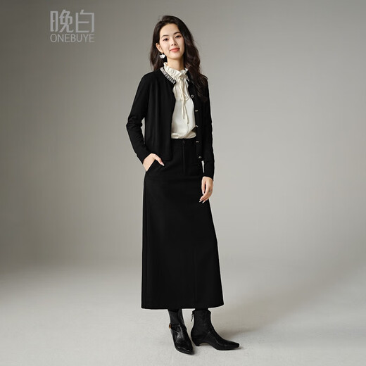 Late White New Product 2025 Autumn Solid Color Temperament Fashion Top Lace Stand Collar Skin Friendly Versatile Shirt for Women Beige XL