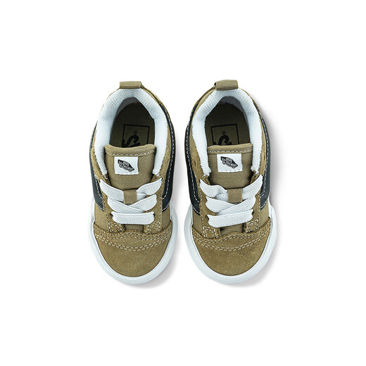 VANS (VANS) official brand direct supply Knu Skool brown green bread shoes children's sneakers brown 24.5