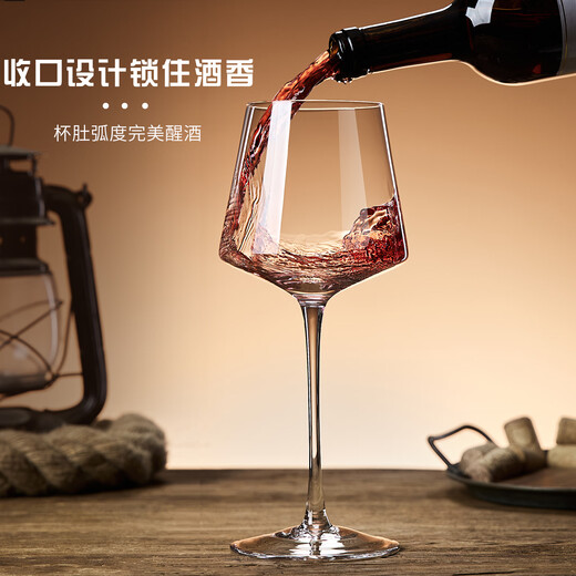 DELISOGA high-end red wine decanter home luxury high-end crystal red wine glass set creative wine divider jug Xingyi-Swan decanter 1300ml handmade