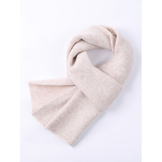 Ordos (ERDOS) pure cashmere scarf for men and women in winter warm short wool scarf parent-child versatile dark gray