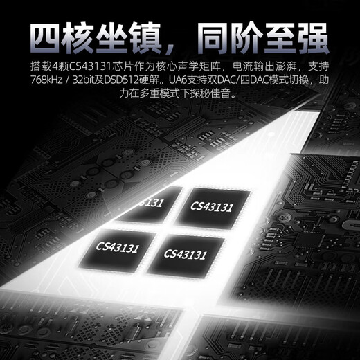 SHANLING UA6 small tail decoder amp hifi decoder audio amplifier TYPEC replaceable cable 4.4mm+3.5mm built-in 220mAh lithium battery titanium color