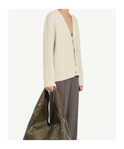 MM6 Maison Margiela 25FW Cable Cardigan Women Picture Color S62HP0039M13195 20 | S New