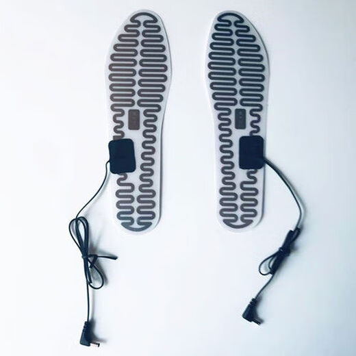 Schnee-Skischuhe, elektrische Heizsohle, elektrische Heizplatte, Einlegesohle, Heizplatte, Fußwärmer, Fußwärmer, elektrische Heizung, kleine Größe 3337