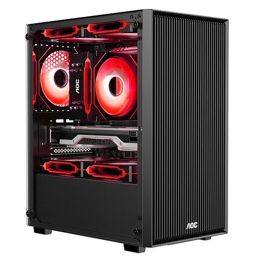 Orienter/AOC i3 13100F/RTX3060/3050/4050 gaming e-sports design desktop computer host DIY assembly computer complete machine installation complete set of chicken office one i3 13100F丨16G丨2G game independent display