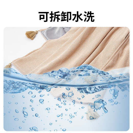 Jastoo heating shawl USB electric blanket outdoor camping office single warm-up blanket washable lunch heating blanket for girlfriend/parents Teacher's Day gift apricot color (heating shawl + 1W mAh power bank) one size