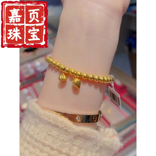 Jiaye ancient method heritage bracelet pure gold 999 gold clad with silver solid bracelet bracelet 20 grams heritage bracelet + order notes 20 grams heritage bracelet + two generations of joy bracelet