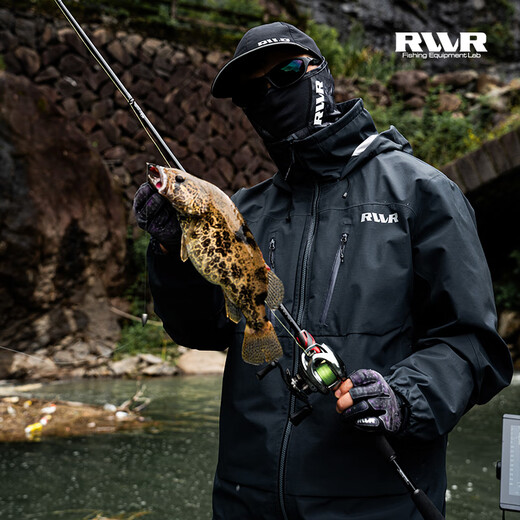 RVVR25 New Royal Scale Professional Jacket Windproof and Water-Repellent Outdoor Warm and Breathable Autumn and Winter Lure Fishing Jacket Gray XL