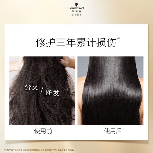 Schwarzkopf Новый многоэффективный ремонт Увлажняющий крем 600 мл (обычно восстановление, анти-фрицкость, мягкие, аминокислоты, кондиционер)