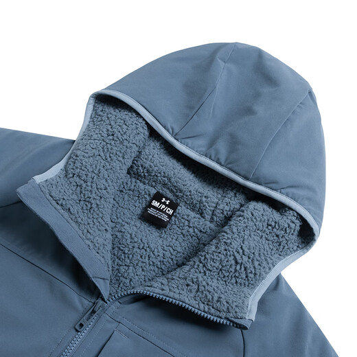 Under Armor woven hooded jacket for women, fashionable, simple, loose, comfortable, breathable, sports and leisure jacket XS