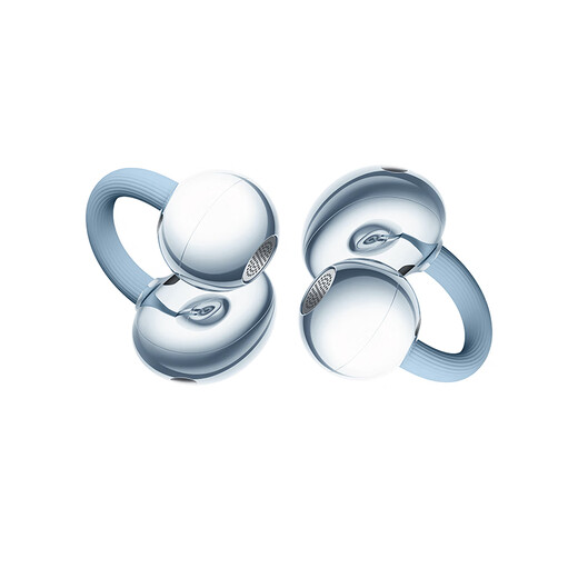 Huawei FreeClip 2 ear clip headphones, denim blue, open wireless Bluetooth headphones, new C-shaped bridge, comfortable and stable/surging dual-power