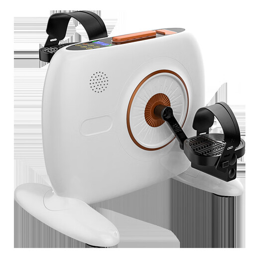 Cypler Intelligent Counting Pedal Machine for the Elderly Calf Muscle Home Fitness Exercise Leg Electric Rehabilitation Machine Training Equipment White Electric Bluetooth Model (Active Passive/Forward Reversal)