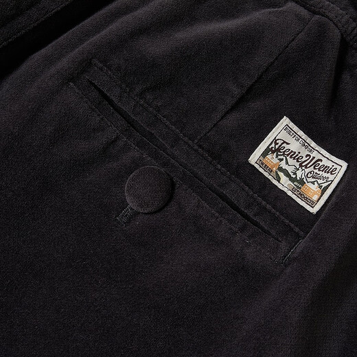 Teenie Weenie Bear Women's Simple Casual Pants 2025 Autumn New Flower Bud Waist Work Wear Velvet Shorts Gray L