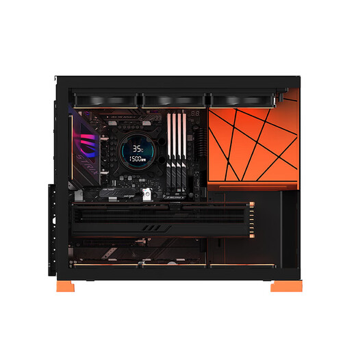 AMD Ryzen 7 7800X3D host RTX5070/5060TI/RX9070XT graphics card tile live broadcast game e-sports design DIY assembly complete machine desktop computer sea view room 2 7800X3D/32G/water cooling/no graphics card barebones