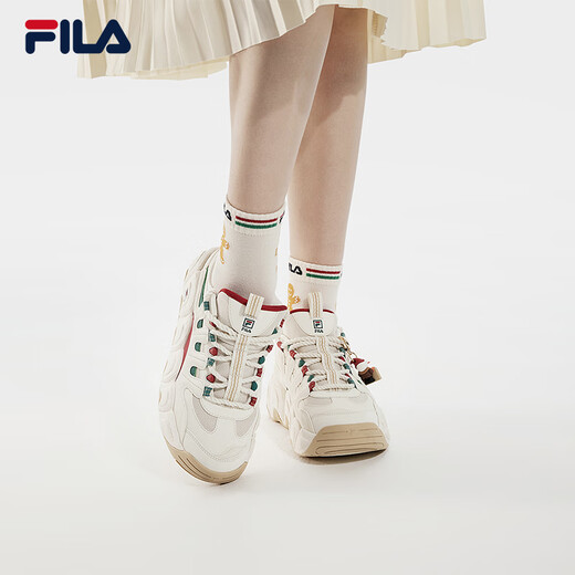 FILA Official Dad Shoes Women's Shoes Sports Shoes Christmas Croissant Shoes Casual Shoes