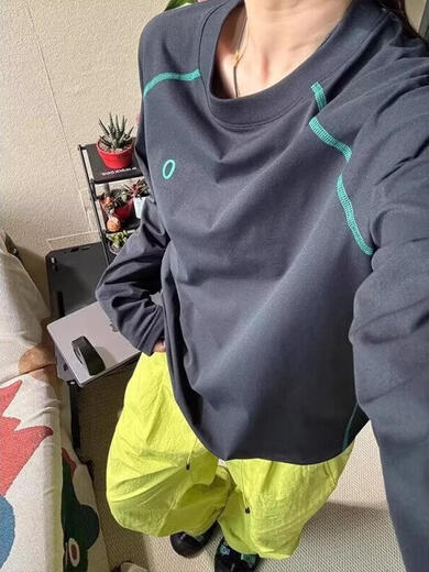 Menglianya rafting quick-drying clothing for men and women in spring and autumn new thin sunscreen long-sleeved T-shirt outdoor sports cycling clothing bottoming shirt CS-1519 Glacier Blue M M