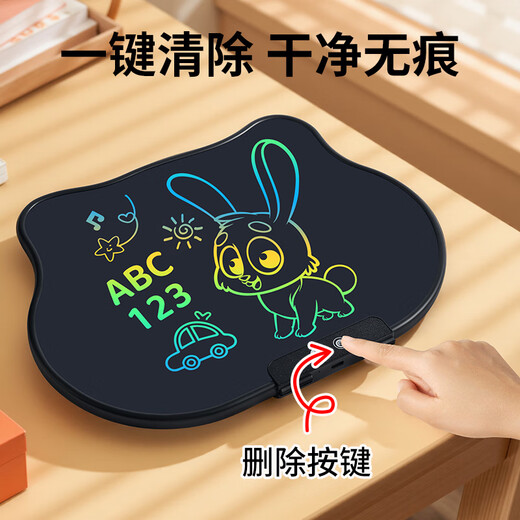 Le tableau d'écriture pour planche à dessin LCD pour enfants PBJ peut éliminer la maison de bébé tableau d'écriture à écran électronique effaçable outil d'écriture d'enseignement spécial pour étudiant peinture graffiti tableau noir électronique sans papier modèle de licorne