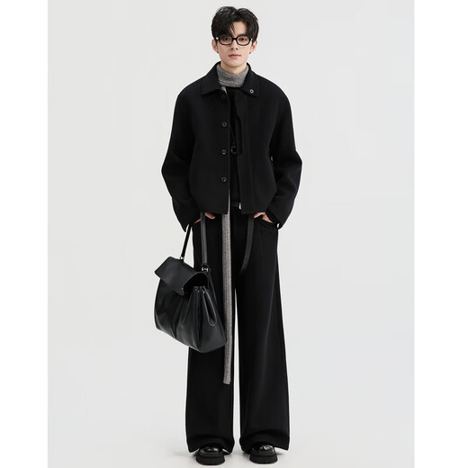 Piaget Zall autumn and winter double-sided woolen jacket coat design short woolen coat for men