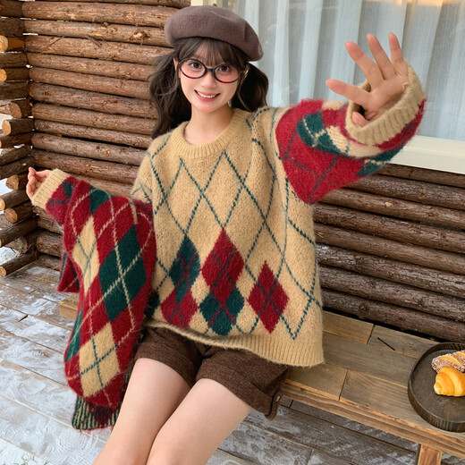 Mori Girl Tribe Retro Versatile High Waist Curled Shorts Women's 2025 New Autumn and Winter Loose Slim Straight Casual Pants Brown Shorts S Model Code