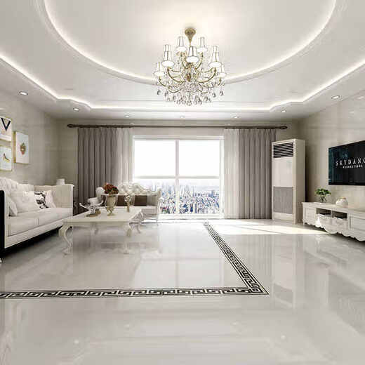 Guangdong Foshan ceramic tiles 800x800 polished tiles living room home decoration floor tiles 600x600 vitrified tiles anti-slip wall tiles yellow Pilates 600x600 not included - shipped - starting from 20 pieces