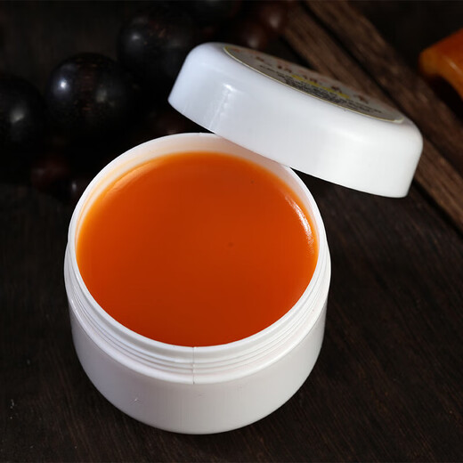Wenwan Maintenance Coloring Paste Plate Play Walnut Paste Gourd Yuzhu Yuhua Wenwan Anti-mold and Anti-Crack Oil Orange 45g