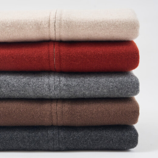 Golden Rabbit Lapel Zipper Sweater Jacket Women's 100 Pure Wool Sweater Women's Short Knitted Cardigan 2025 Autumn and Winter Fashion Outerwear Beige Thick 2XL Recommended 120-135Jin Jin equals 0.5 kg