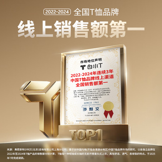 Thumb white small T Li Naiwen's second generation long-sleeved T-shirt for men in autumn pure cotton solid color versatile bottoming shirt Haobai L