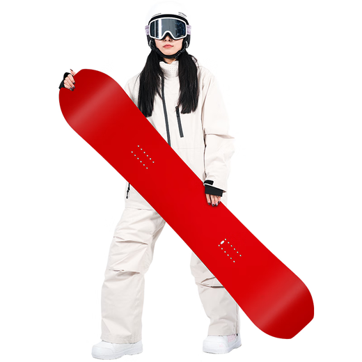 新款小黑板滑雪板单板滑雪板固定器雪鞋套装进阶雪板全能板 方头小黑板单板 139cm