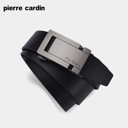 Pierre Cardin belt men's high-end luxury belt automatic buckle genuine leather trouser belt for boyfriend and husband 2025 new style