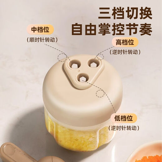 Kaooseen garlic masher, garlic masher, garlic masher, garlic masher, garlic masher, garlic masher, manual garlic masher, small/large size, two-pack, three-speed adjustable