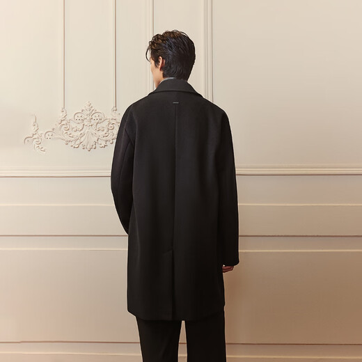 JACK&JONES Men's Autumn and Winter Loose Button Placke Fashion Versatile Trendy Woolen Coat Warm Style 225427033