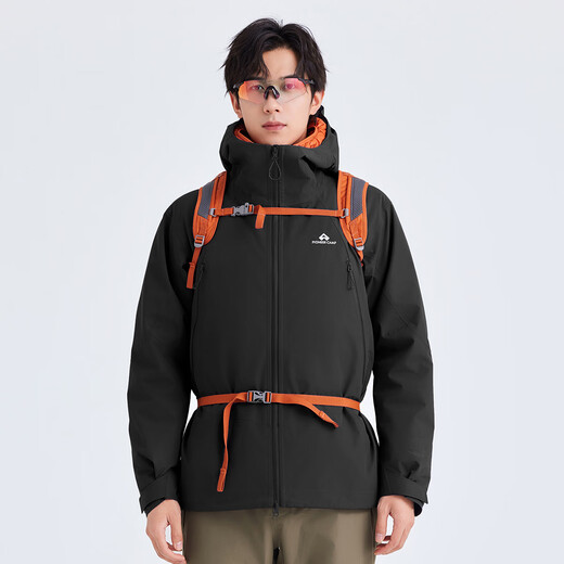 Trailblazer Lin Gengxin's same Jinyiwei Baihu hard shell 3L jacket for men, outdoor mountaineering clothing, autumn jacket for women